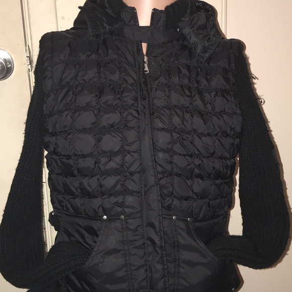 guess vest jacket
